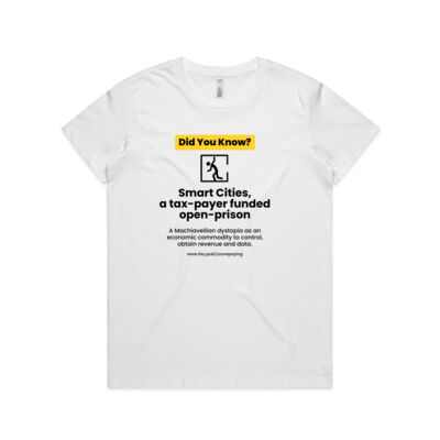 Smart Cities - Women’s Tee (White) Thumbnail